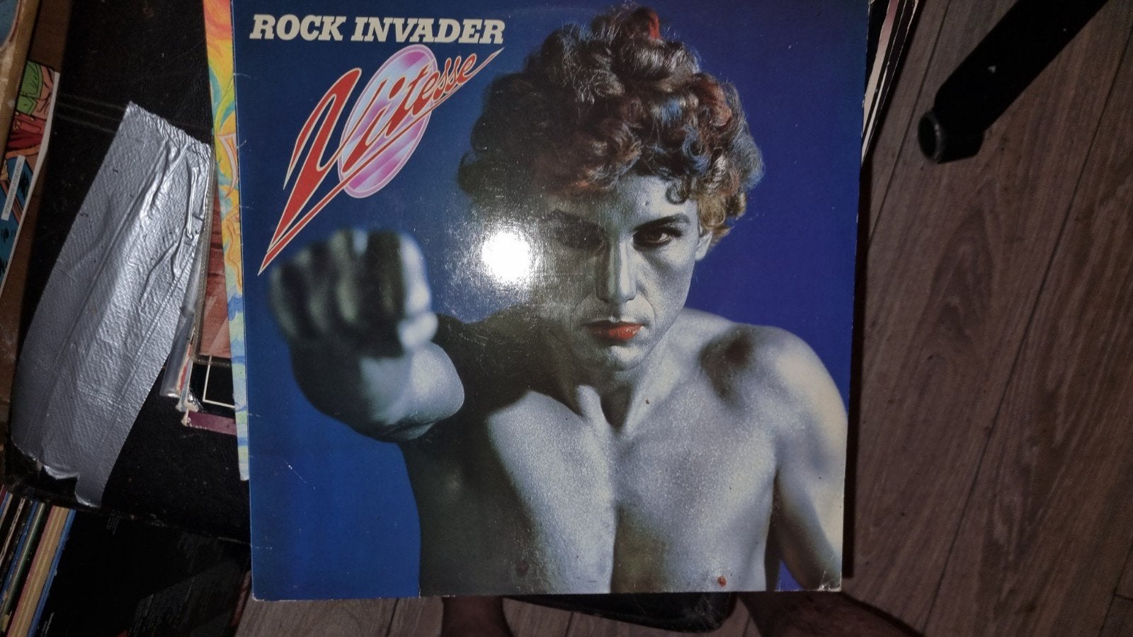 Vitesse - Rock Invader - Vinyl LP, Cd's en Dvd's, Vinyl | Rock, LP, Gebruikt, Hard Rock, Ophalen of Verzenden