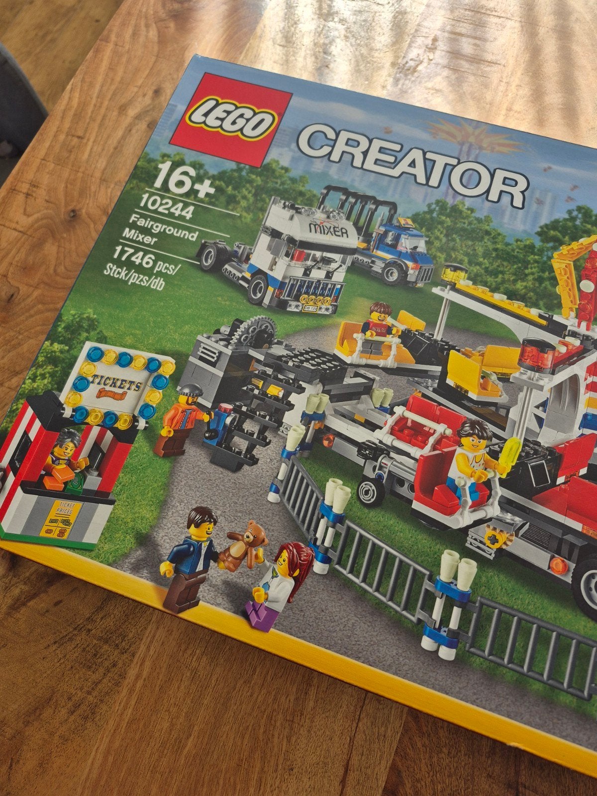 lego 10244 fairground mixer nieuw in doos, Lego, Lego, Lego lego.com/service, Nieuw