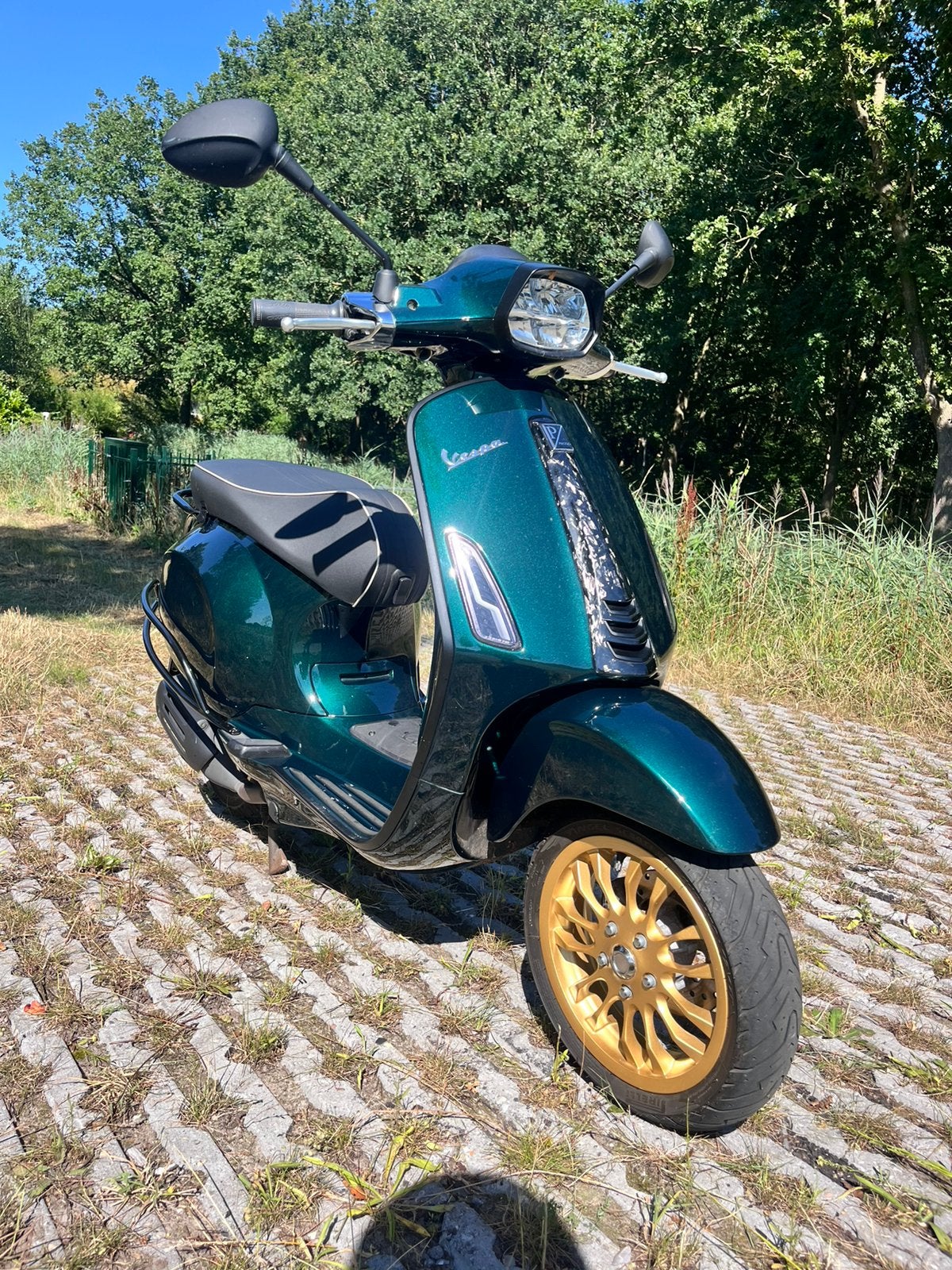 Vespa sprint Full option, Ophalen, Maximaal 45 km/u, Zo goed als nieuw, Benzine