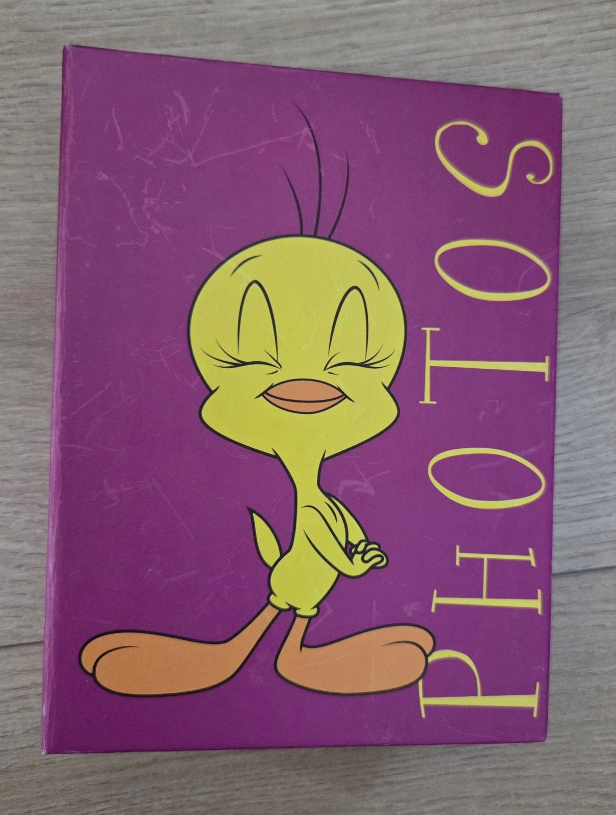 Nieuw Tweety Fotoalbum - Paars met Gele Tweety, Ophalen of Verzenden, Nieuw