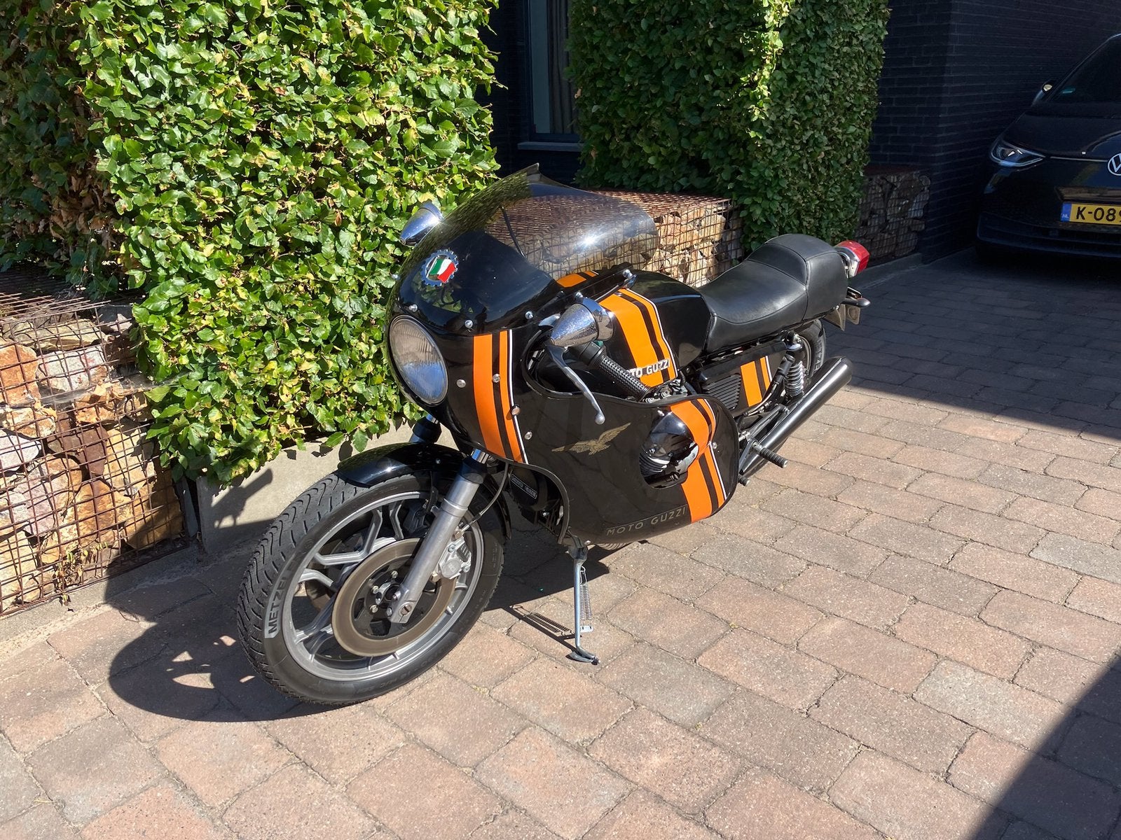 Moto Guzzi 1000 SP 1978 classic racer look, 2 cilinders, Sportuitlaat, Gebruikt, 1000 cc