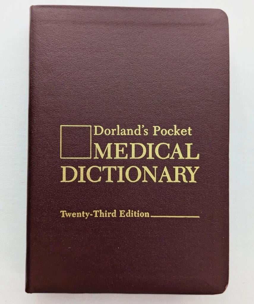 Vintage Dorland's Pocket Medical Dictionary 23rd Edition, Ophalen of Verzenden, Overige uitgevers, Engels