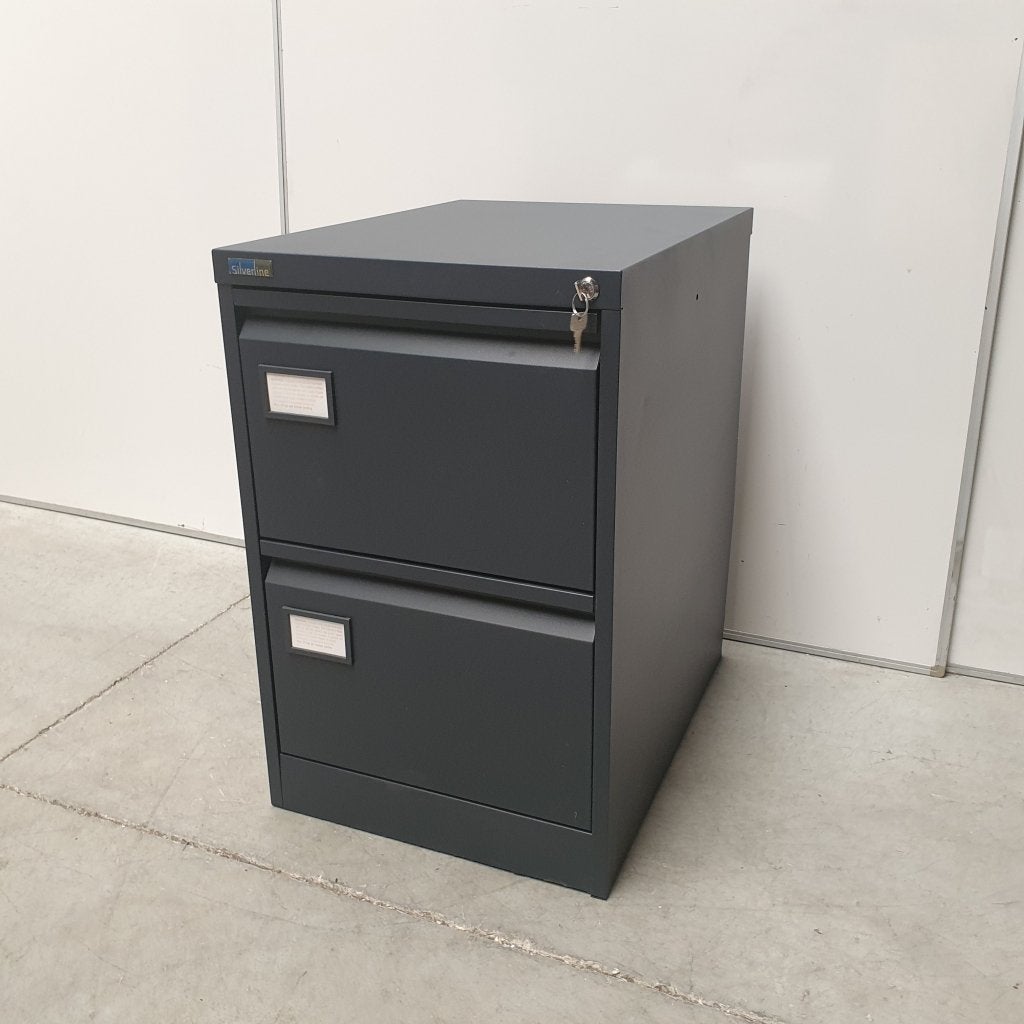 Silverline stalen dossierkast NIEUW - 72x46x62 cm, Niet ingevuld, Nieuw, Niet ingevuld, Niet ingevuld