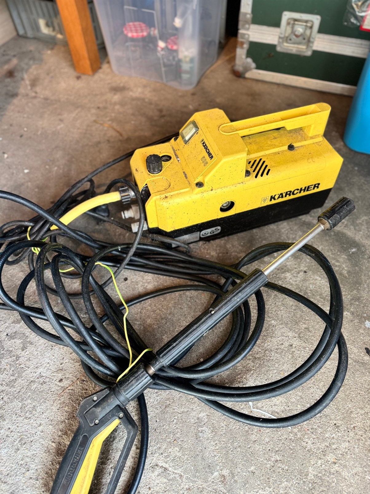Kärcher hoge drukspuit, Ophalen, Gebruikt, Elektrisch