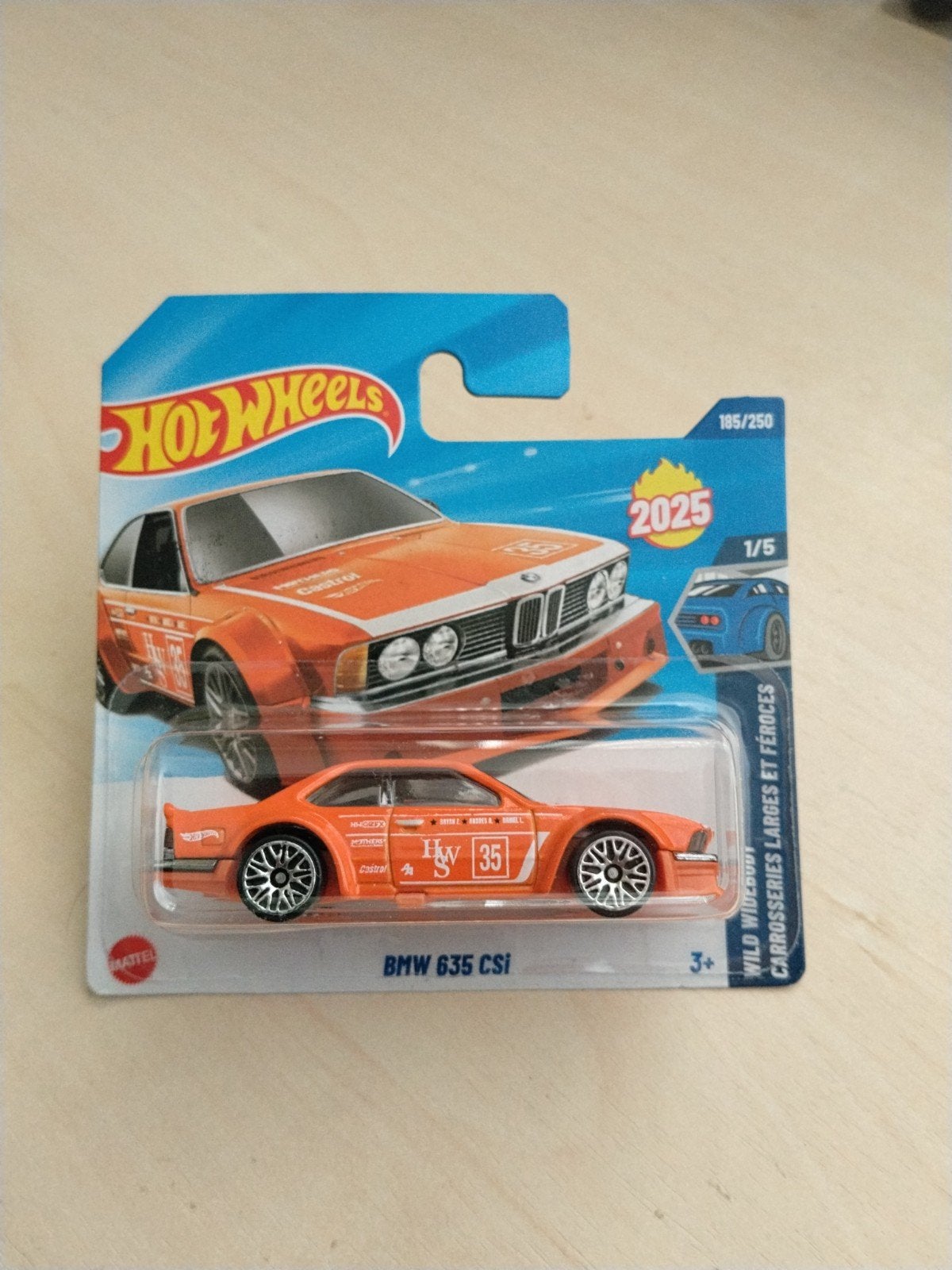 Hotwheels bmw 635CSI hot wheels, Ophalen of Verzenden, Nieuw, Auto