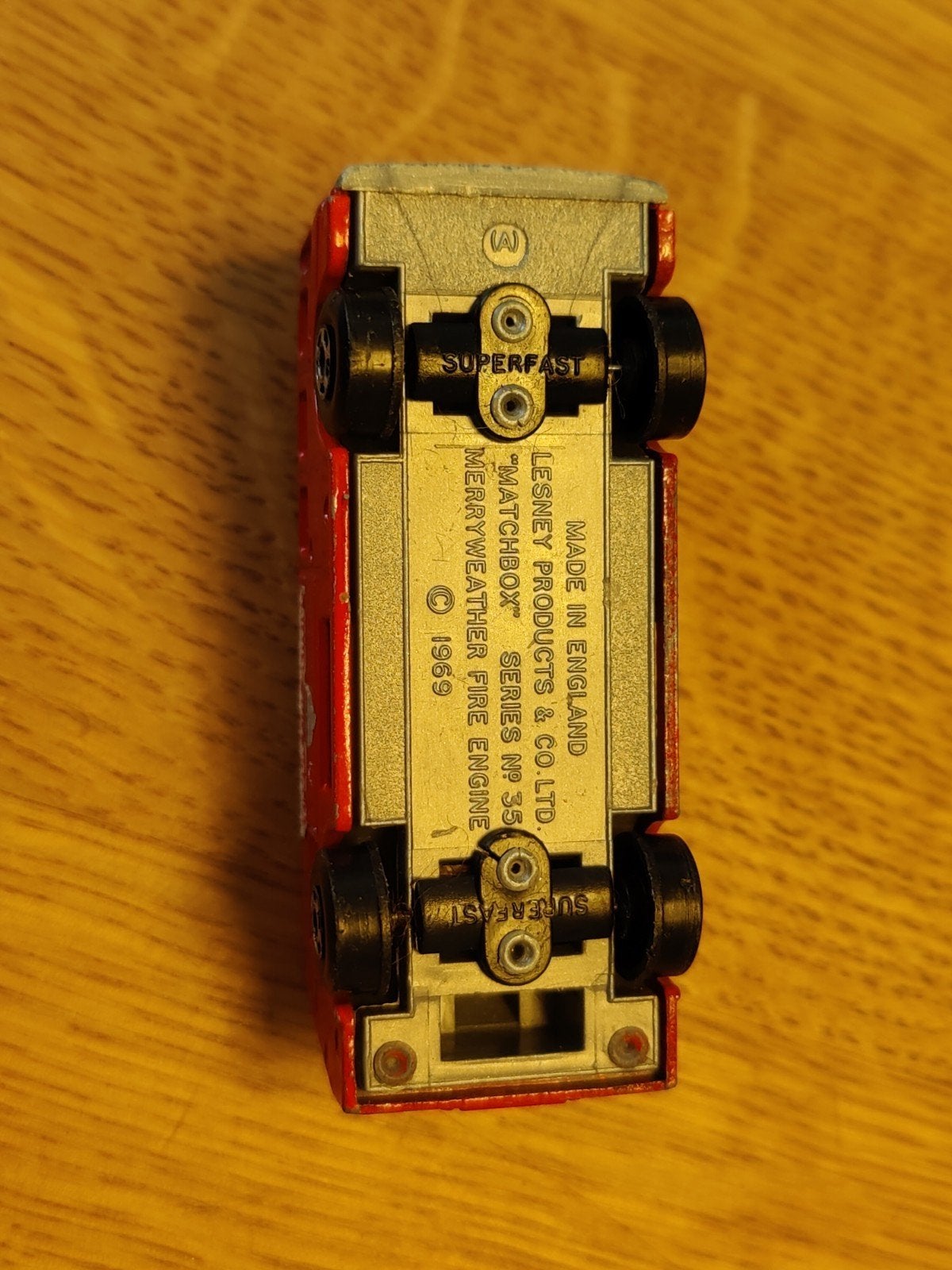 Matchbox Merryweather Fire Engine, Ophalen of Verzenden, Zo goed als nieuw, Auto