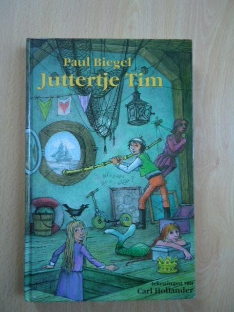 Juttertje Tim, Paul Biegel, Ophalen of Verzenden, Zo goed als nieuw, Fictie algemeen