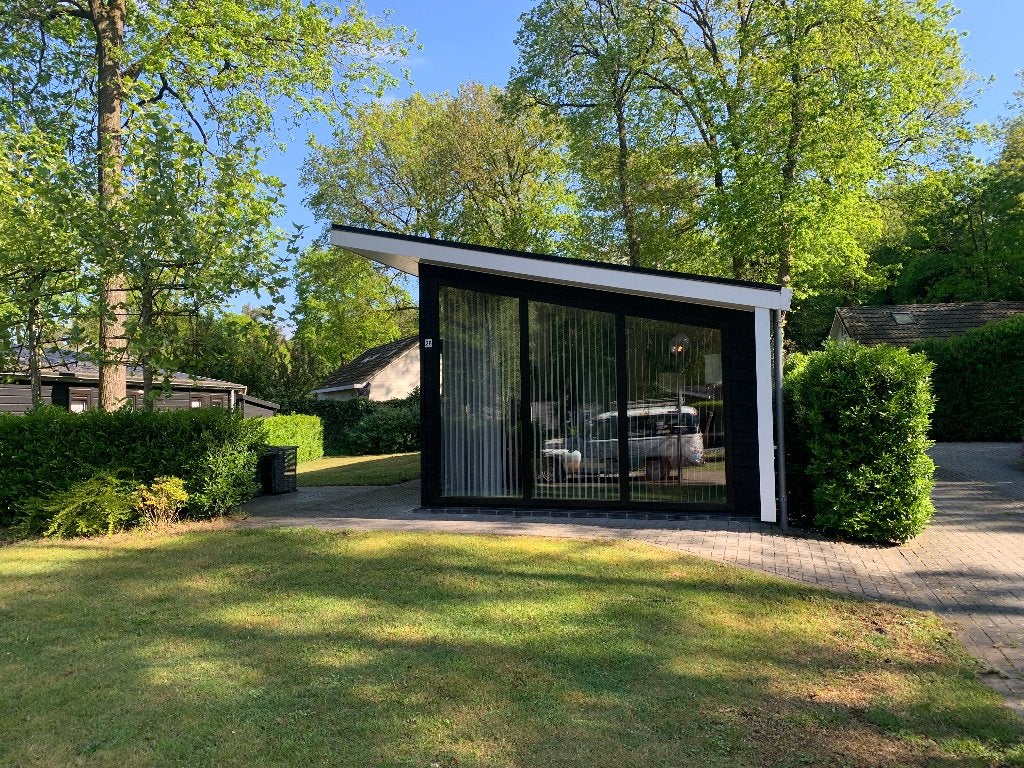 Vakantie chalet, In bos, 2 slaapkamers, Landelijk, Gelderland en Veluwe