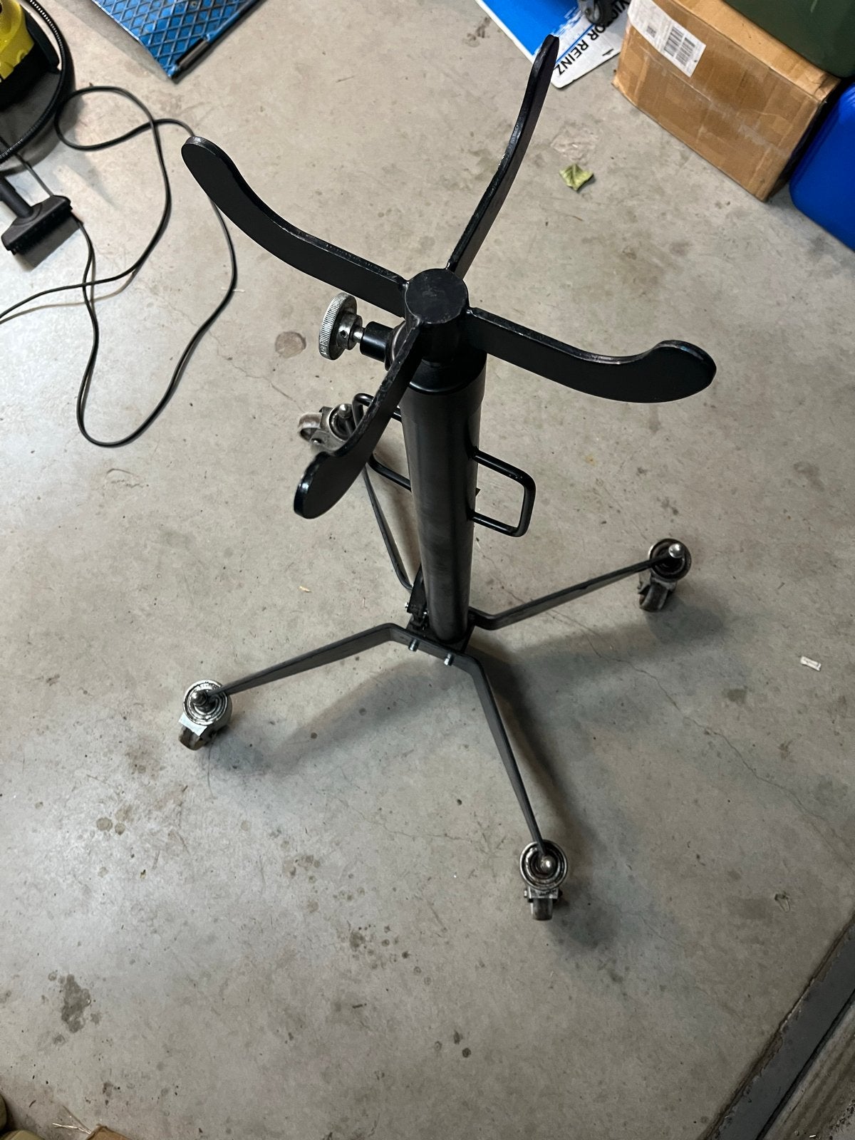 Versnellingsbak krik - Goed gebruikt, werkt perfect, Auto diversen, Ophalen, Gebruikt, Hydraulisch, Garagekrik
