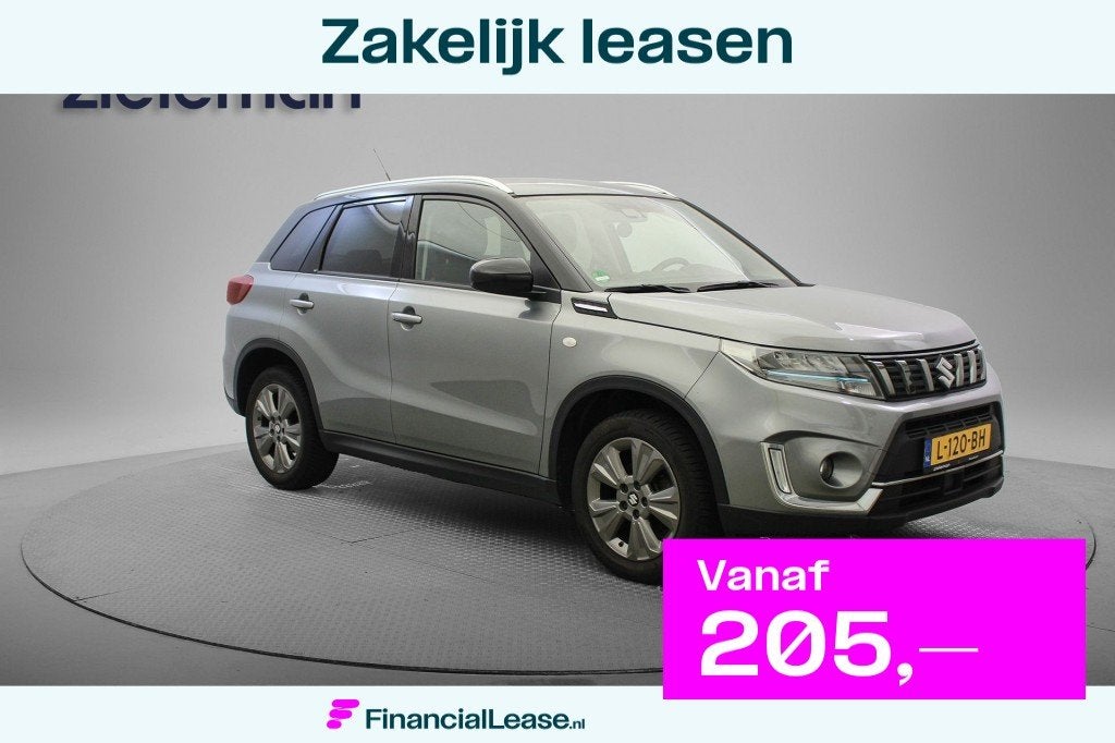 Suzuki Vitara 1.4 Boosterjet Select Smart Hybrid - Carplay,, Dealer onderhouden, Gebruikt, 4 cilinders, 49 €/maand