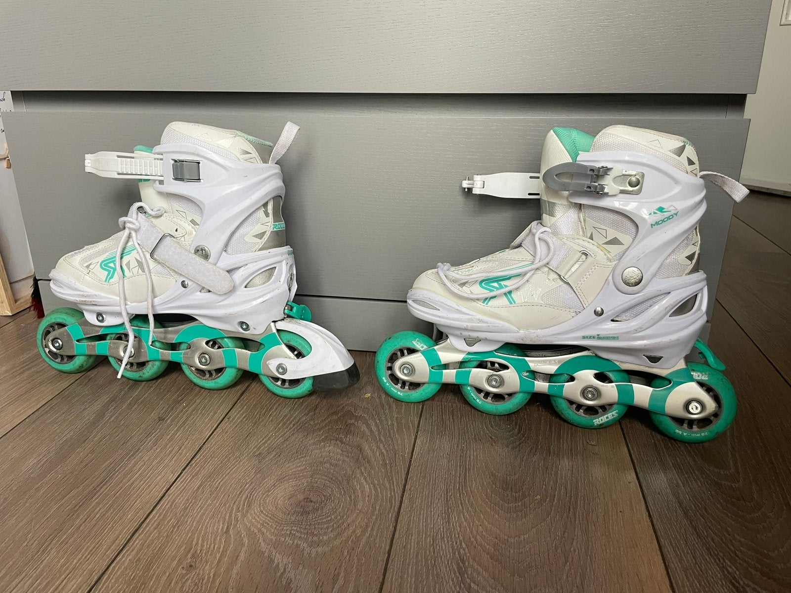 Skeelers Roces wit maat 36-40, Ophalen, Kinderen, Roces, Inline skates 4 wielen