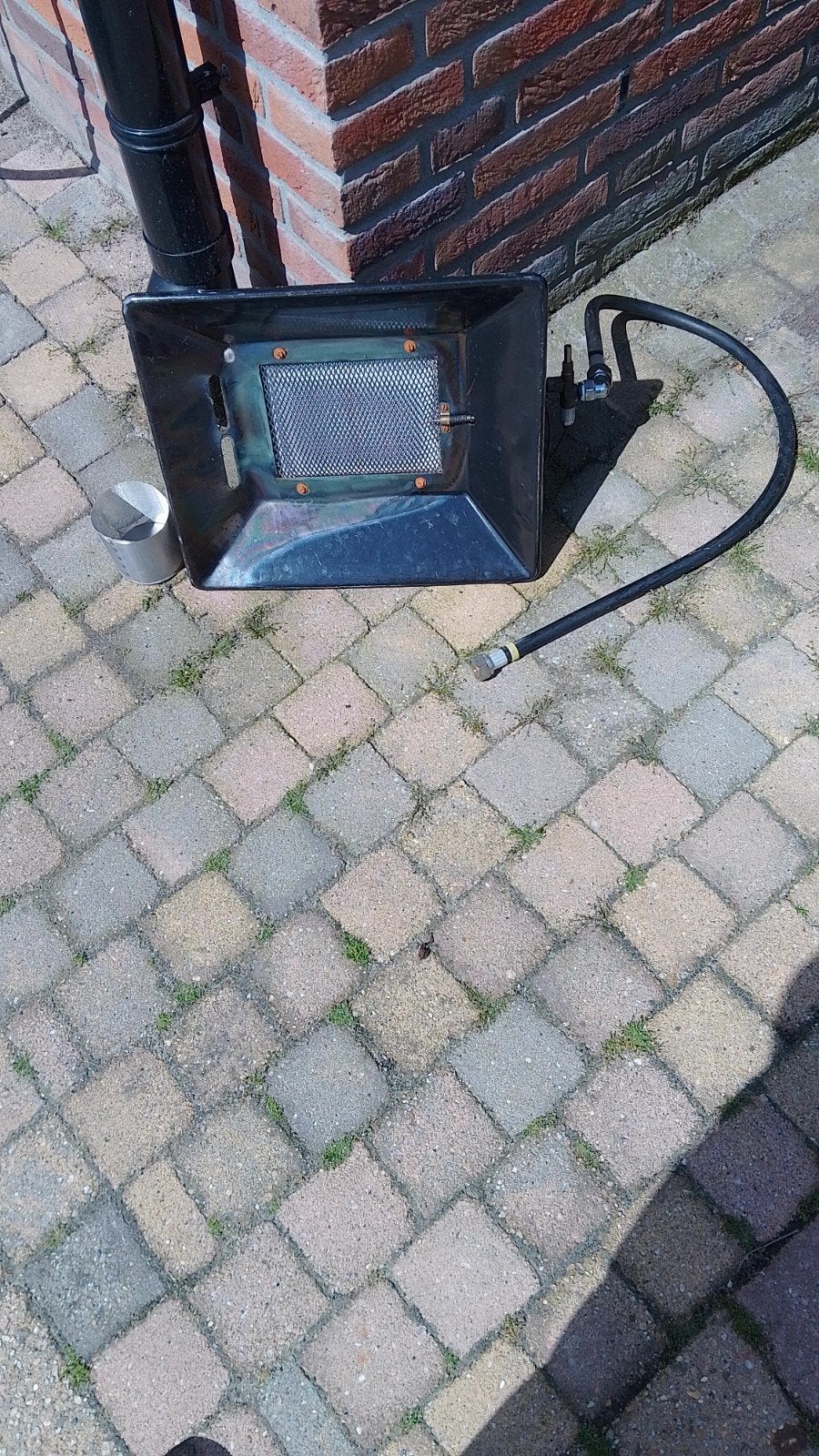 Gaskap verwarmingskap 2 steens, Ophalen, Zo goed als nieuw, Overige typen