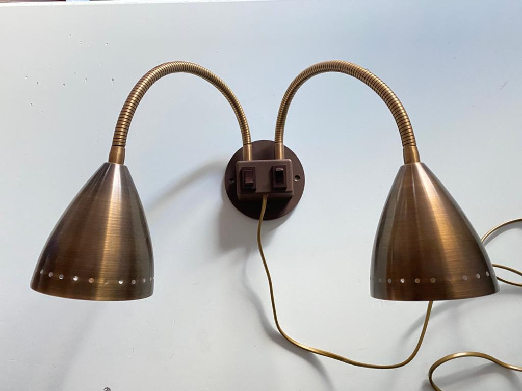 Vintage Happy Light wandlamp, Ophalen of Verzenden, Zo goed als nieuw
