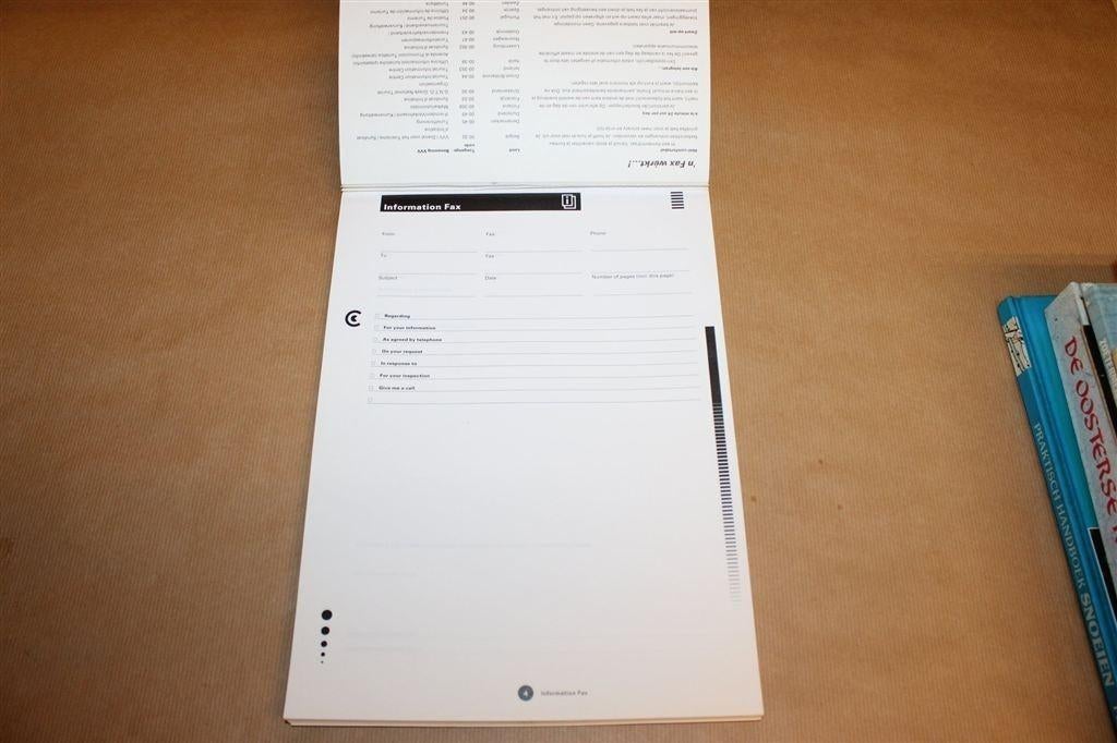 Faxbloc PTT Telecom – Peter van Straaten [Jaren 90], Boeken, Ophalen of Verzenden, Gelezen