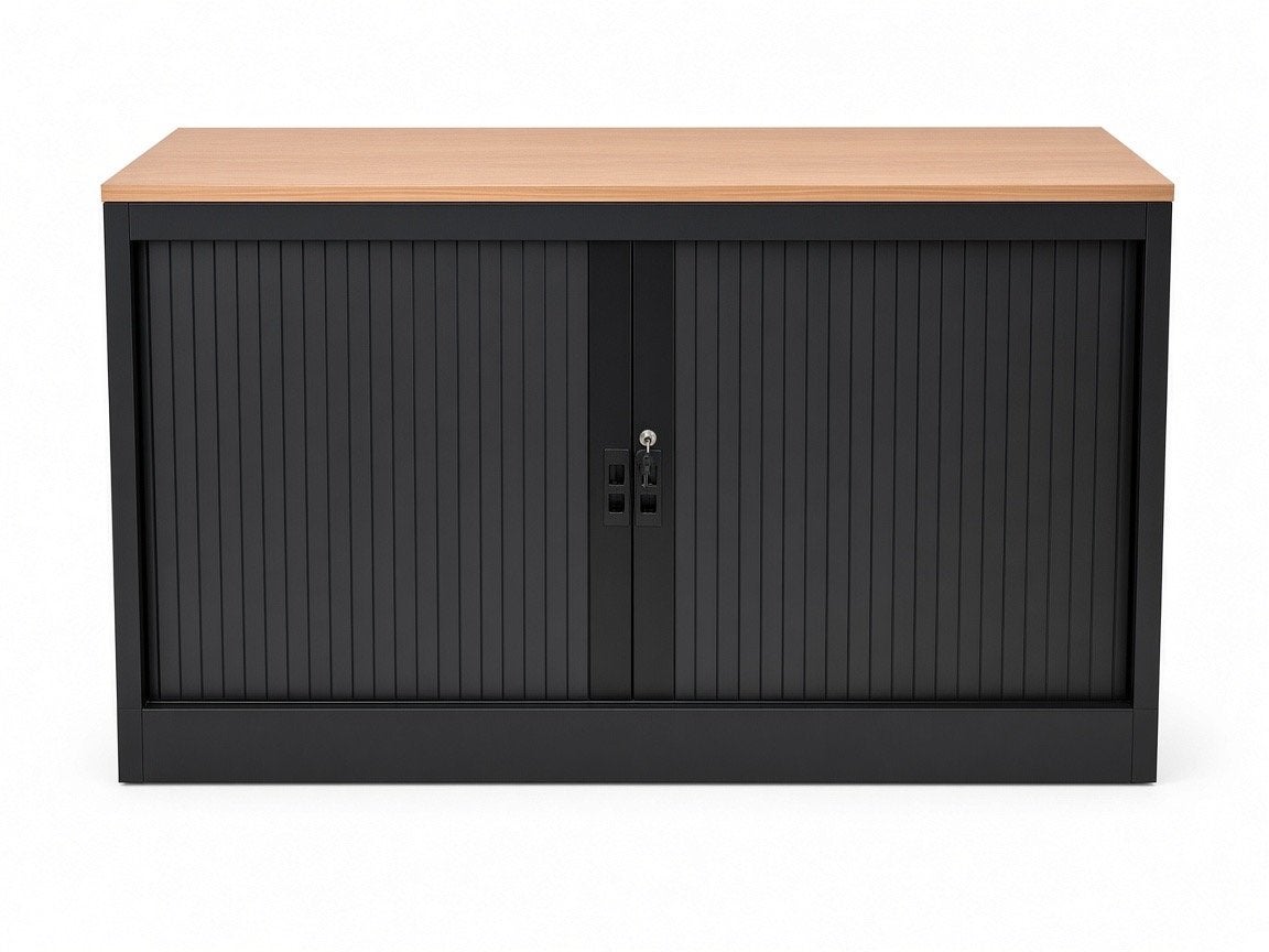 Design Archiefkast met roldeur 120x45x70 cm, Ophalen of Verzenden, Gebruikt