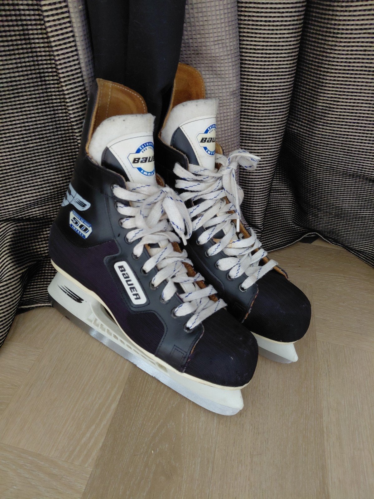 Ijshockeyschaatsen. Maat 44 Vintage . Bauer, Gebruikt, Bauer, Ophalen of Verzenden, IJshockeyschaatsen
