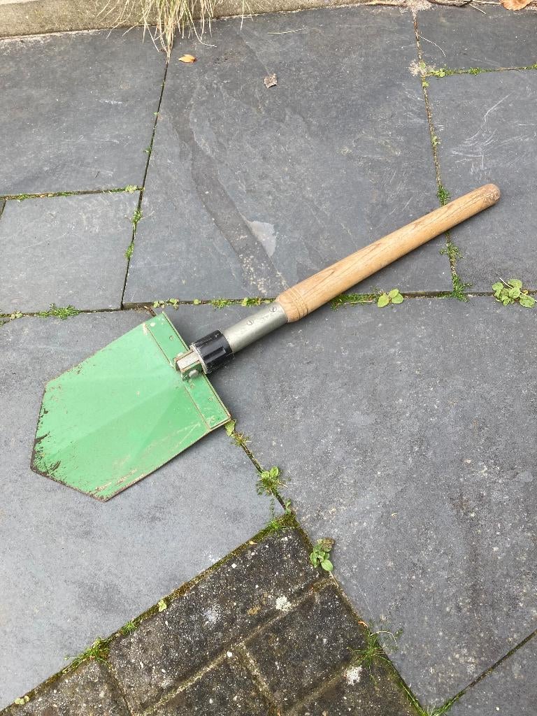 pioniersschop, Ophalen, Gebruikt