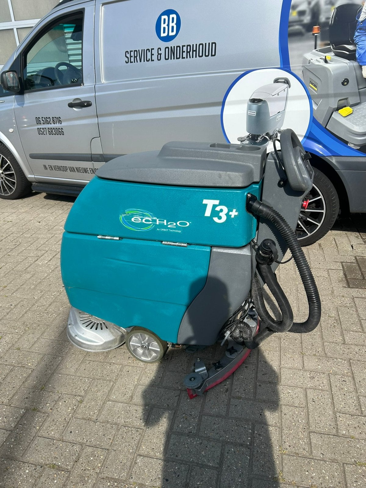 Schrobmachine Tennant T3 60 cm dek, Ophalen of Verzenden, Zo goed als nieuw