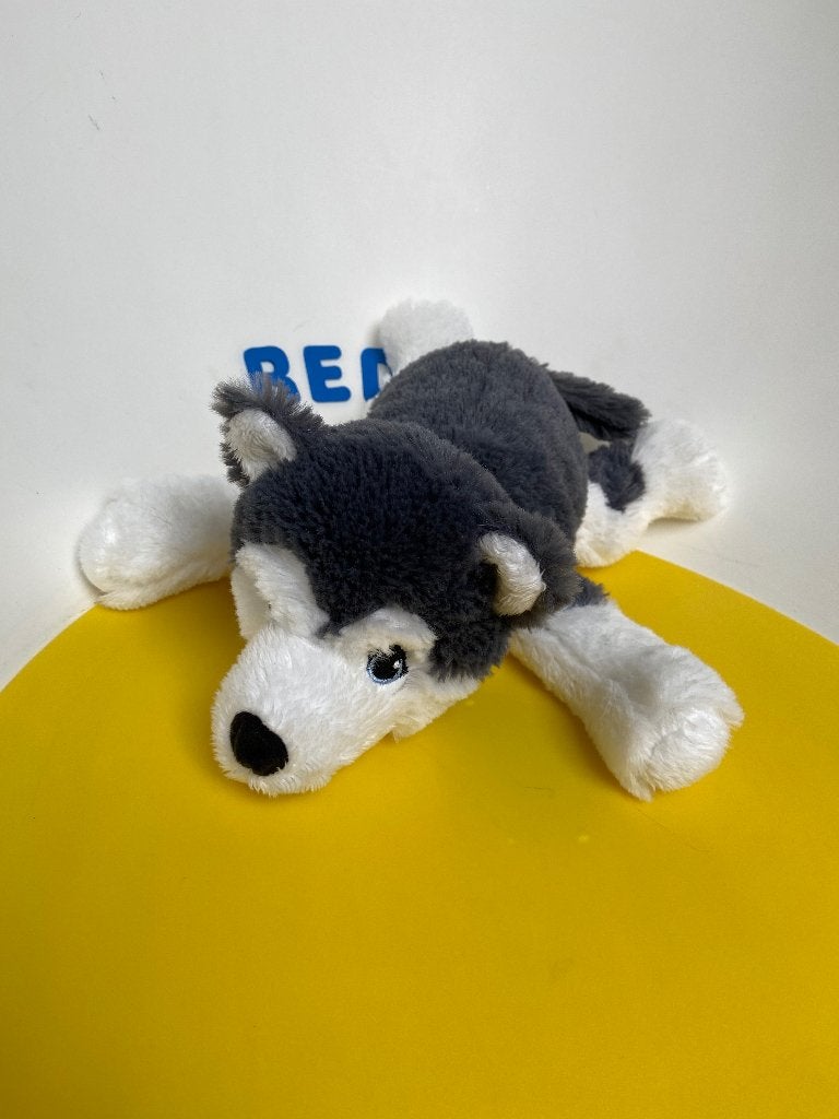 K4725 ikea hond husky grijs wit Livlig, Ophalen of Verzenden, Zo goed als nieuw, Hond