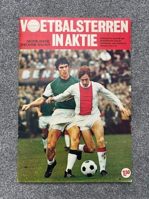 Vanderhout voetbalsterren album 1970-1971 compleet cruyff ed, Verzamelen, Ophalen of Verzenden, Gebruikt, Ajax, Boek of Tijdschrift