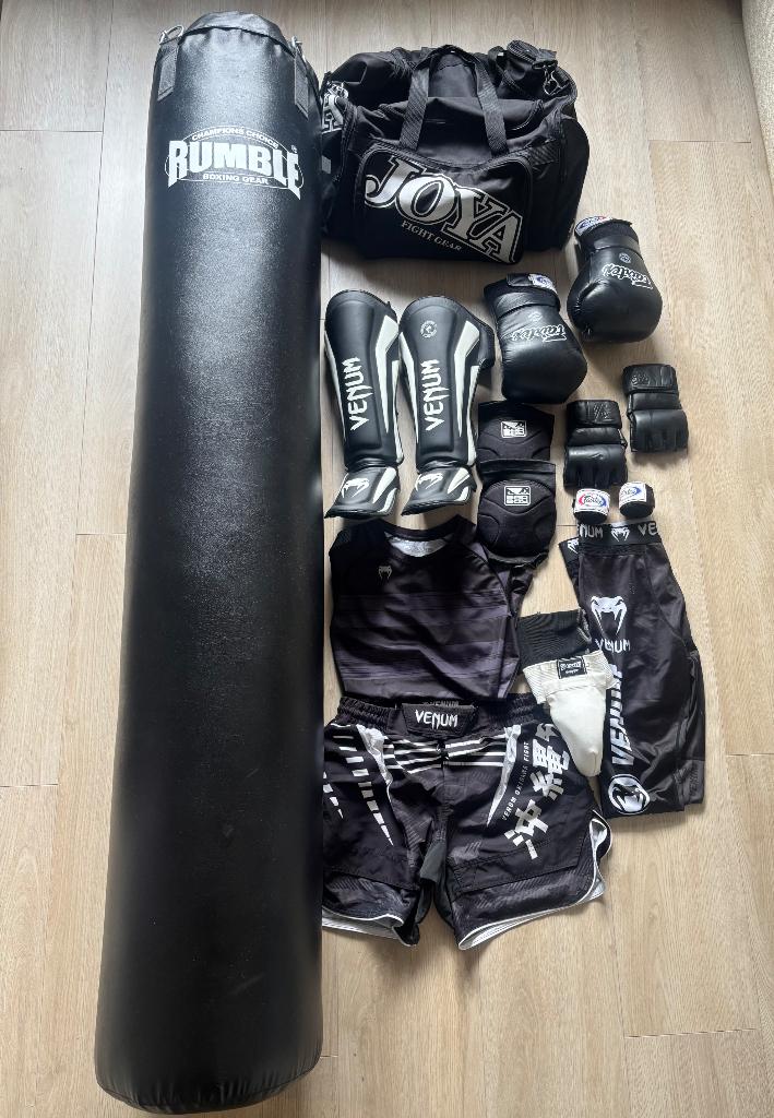Complete Kickboks/Muay Thai Set Venum, Fairtex,Joya & Rumble, Ophalen, Zo goed als nieuw, Overige typen