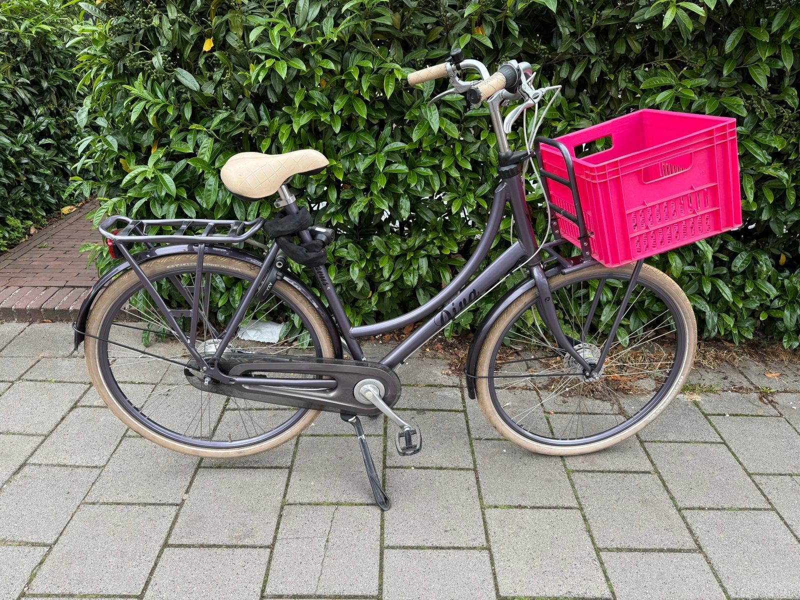 Dames fiets batavus, Fietsen en Brommers, Fietsen | Dames | Damesfietsen, Ophalen, Zo goed als nieuw, Batavus