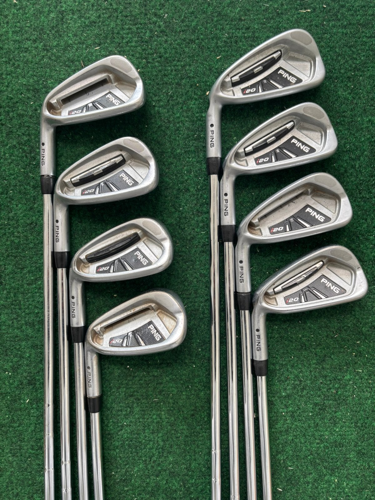 Ping i20 Ijzerset | 3/PW | Black Dot | R Flex, Ping, Set, Zo goed als nieuw, Ping