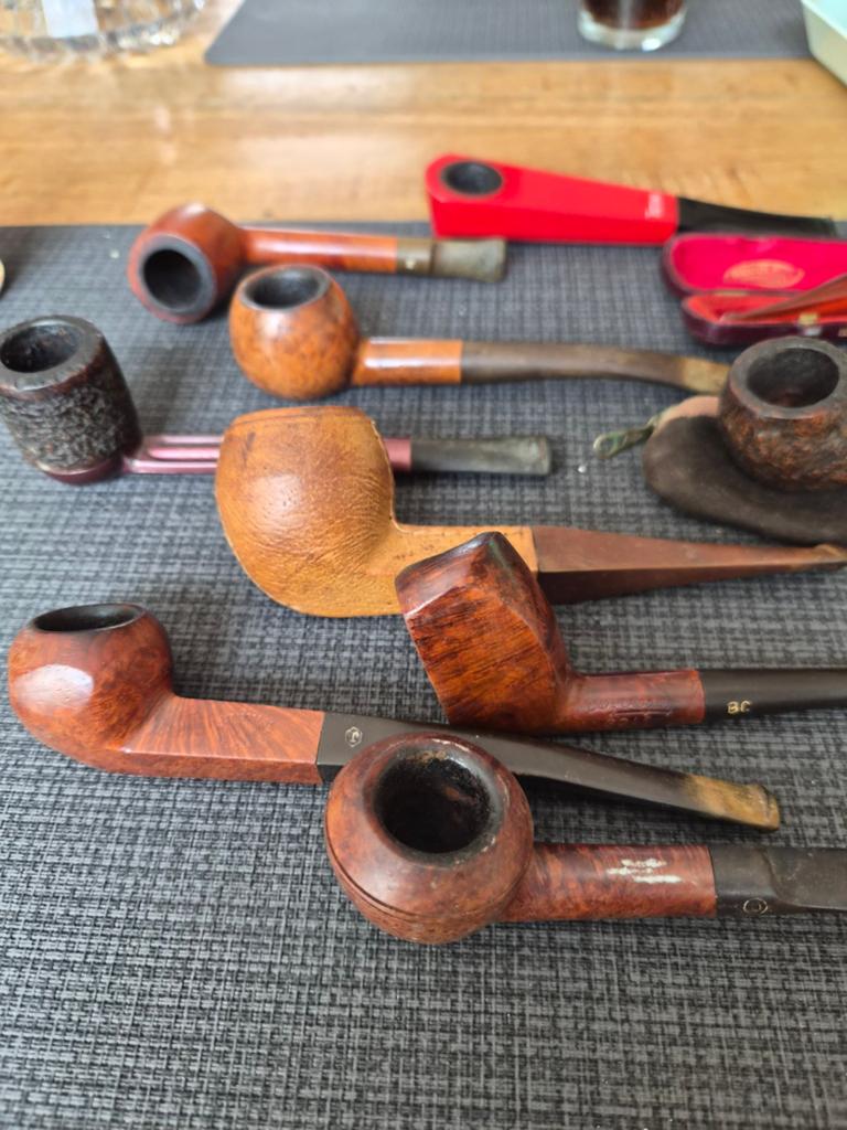 9x pijpen, Verzamelen, Ophalen of Verzenden, Sigarenbandjes