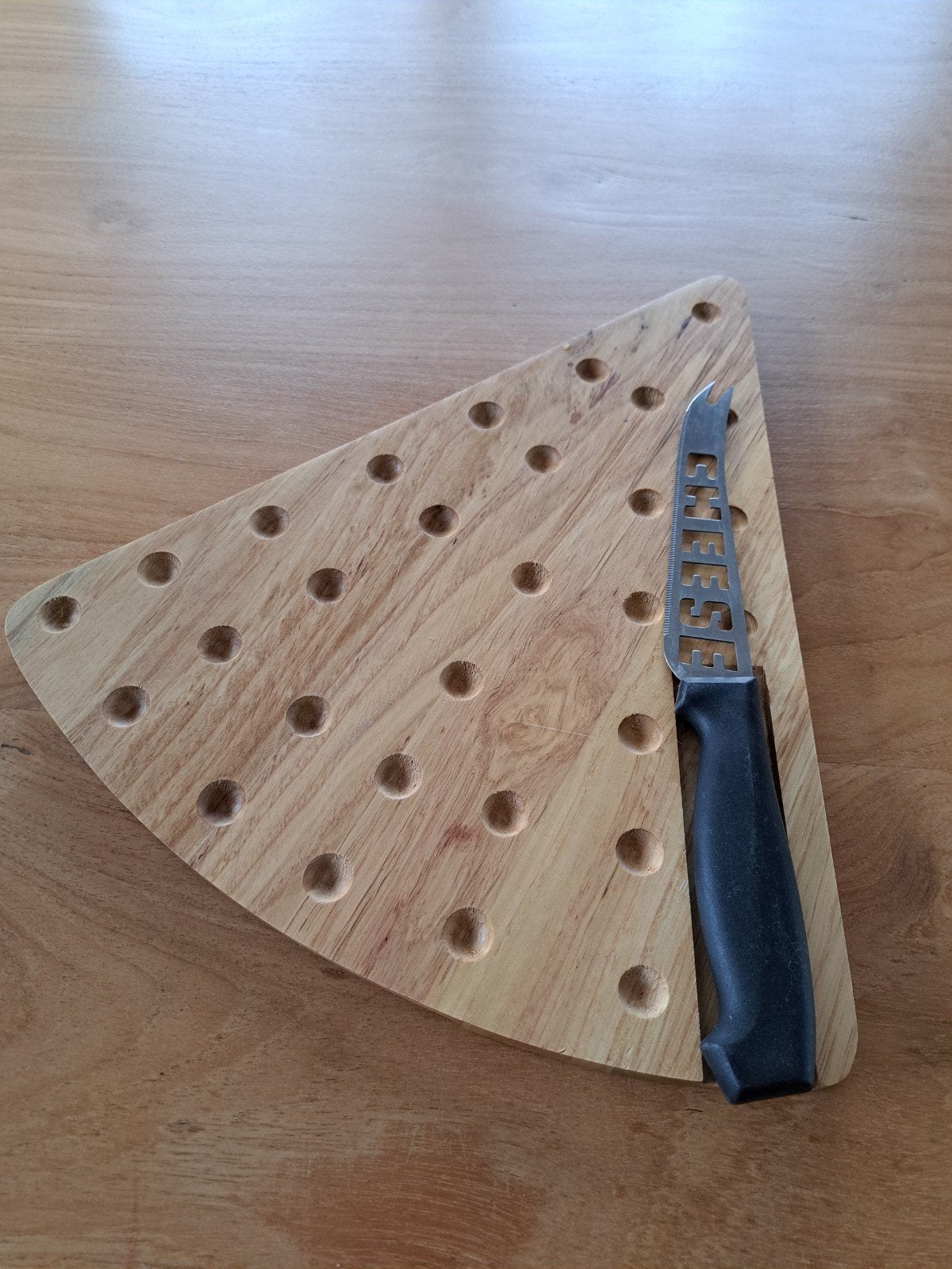 Houten kaasplank met kaasmesje - nieuw, Hout, Snij-/serveerplank, Nieuw, Ophalen of Verzenden
