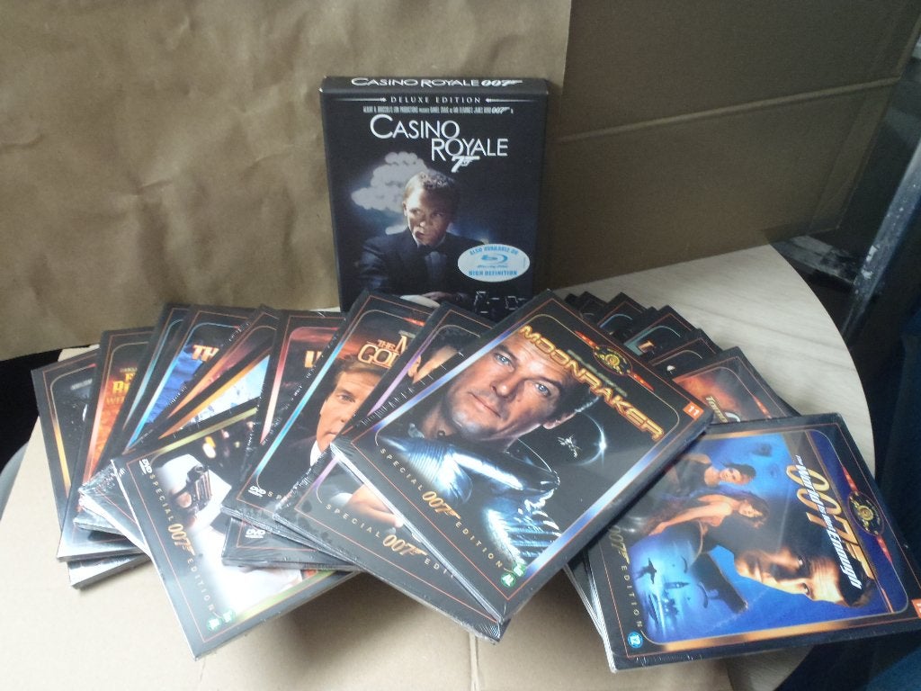 james bond 007, dvd set, Alle leeftijden, Ophalen of Verzenden, Zo goed als nieuw, Actie