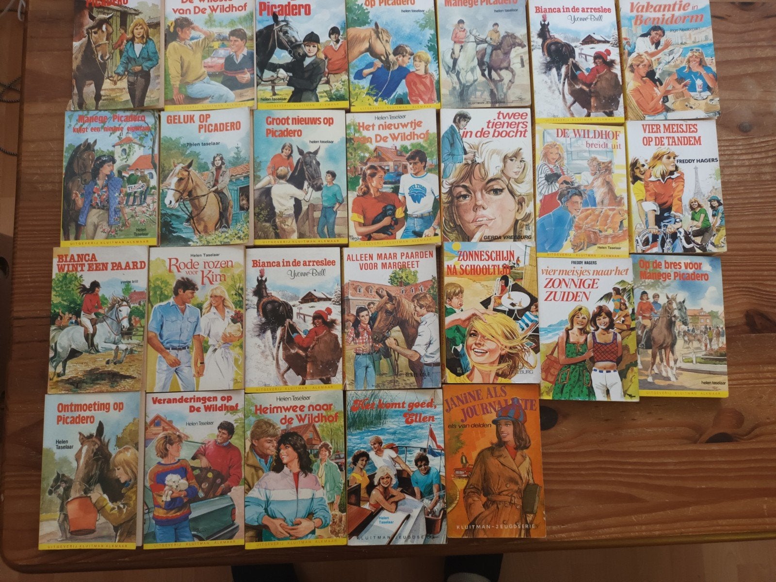 partij jeugdboeken: De Wildhof, Picadero, Bianca, Boeken, Ophalen of Verzenden, Gelezen, Helen Teschauer, Fictie algemeen