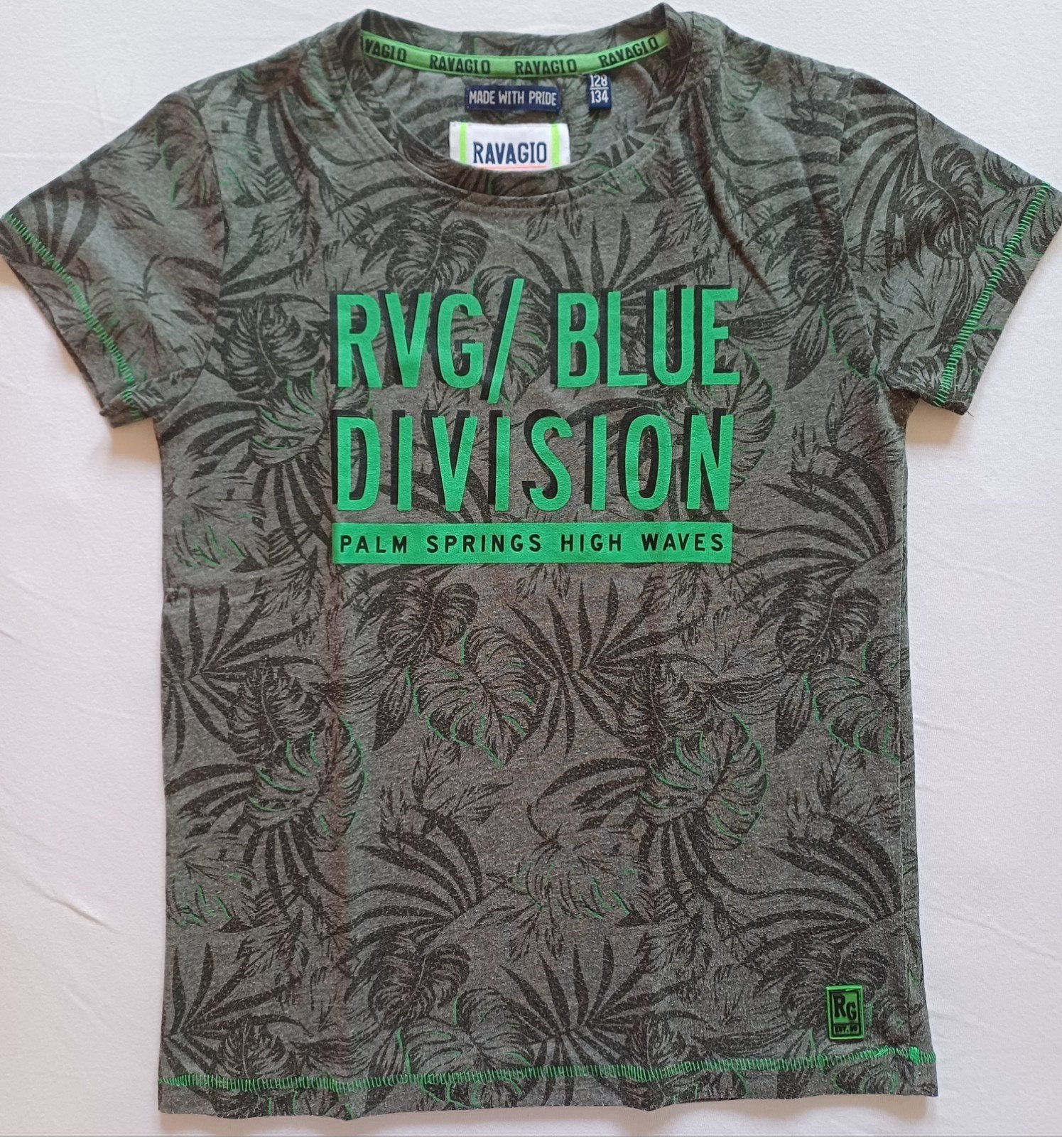 Ravagio shirt mt 128/134, Gebruikt, Ophalen of Verzenden, Shirt of Longsleeve, Jongen