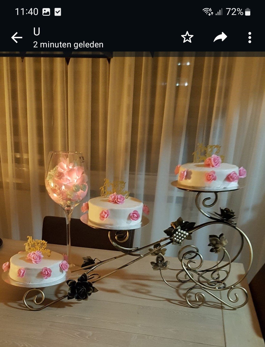 standaard voor taart ,cup cakes, Ophalen, Nieuw, Overige typen, Overige