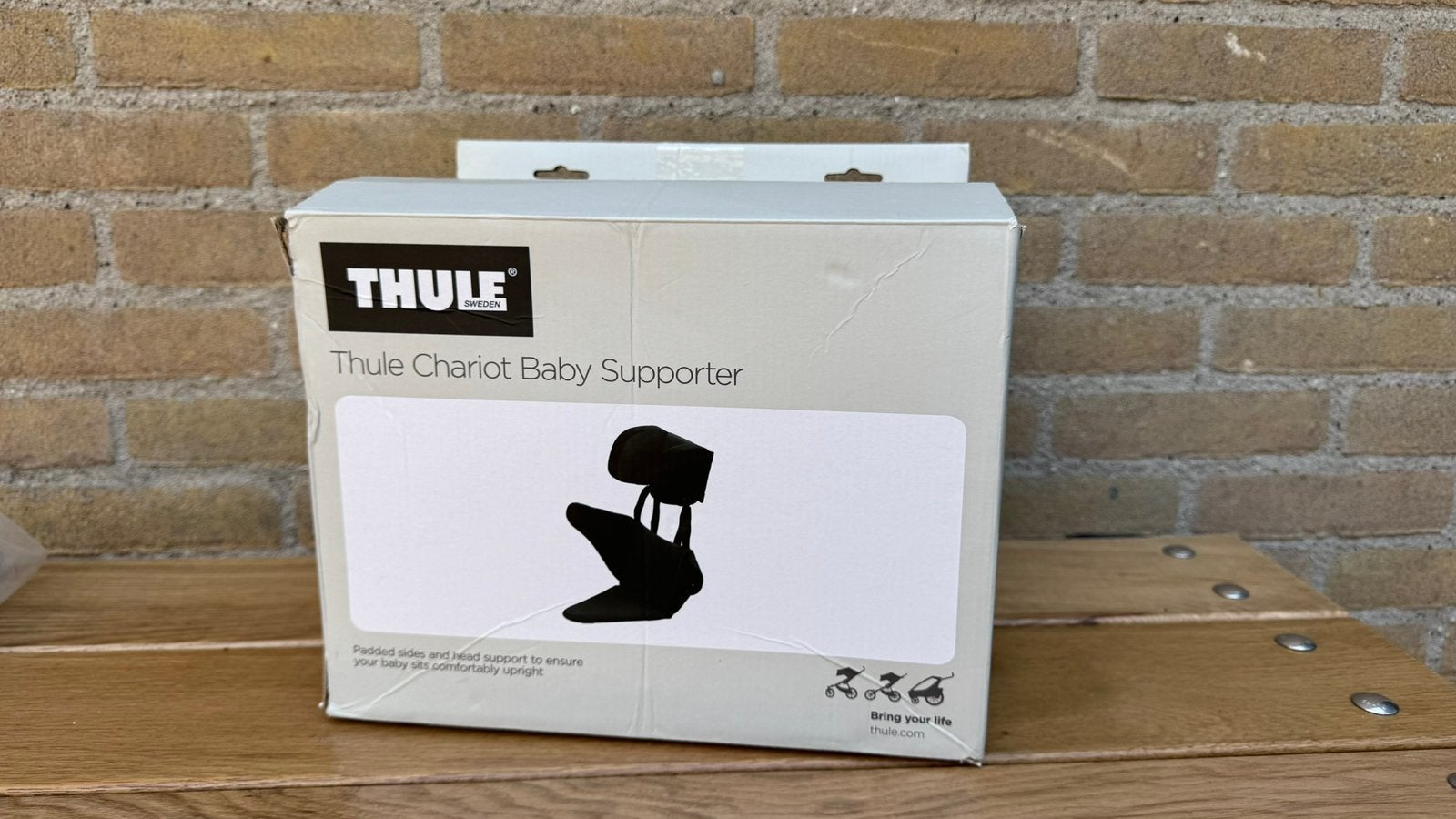 Thule Baby Supporter 1.0 in doos, Ophalen of Verzenden, Zo goed als nieuw, Kinderkar, Minder dan 20 kg