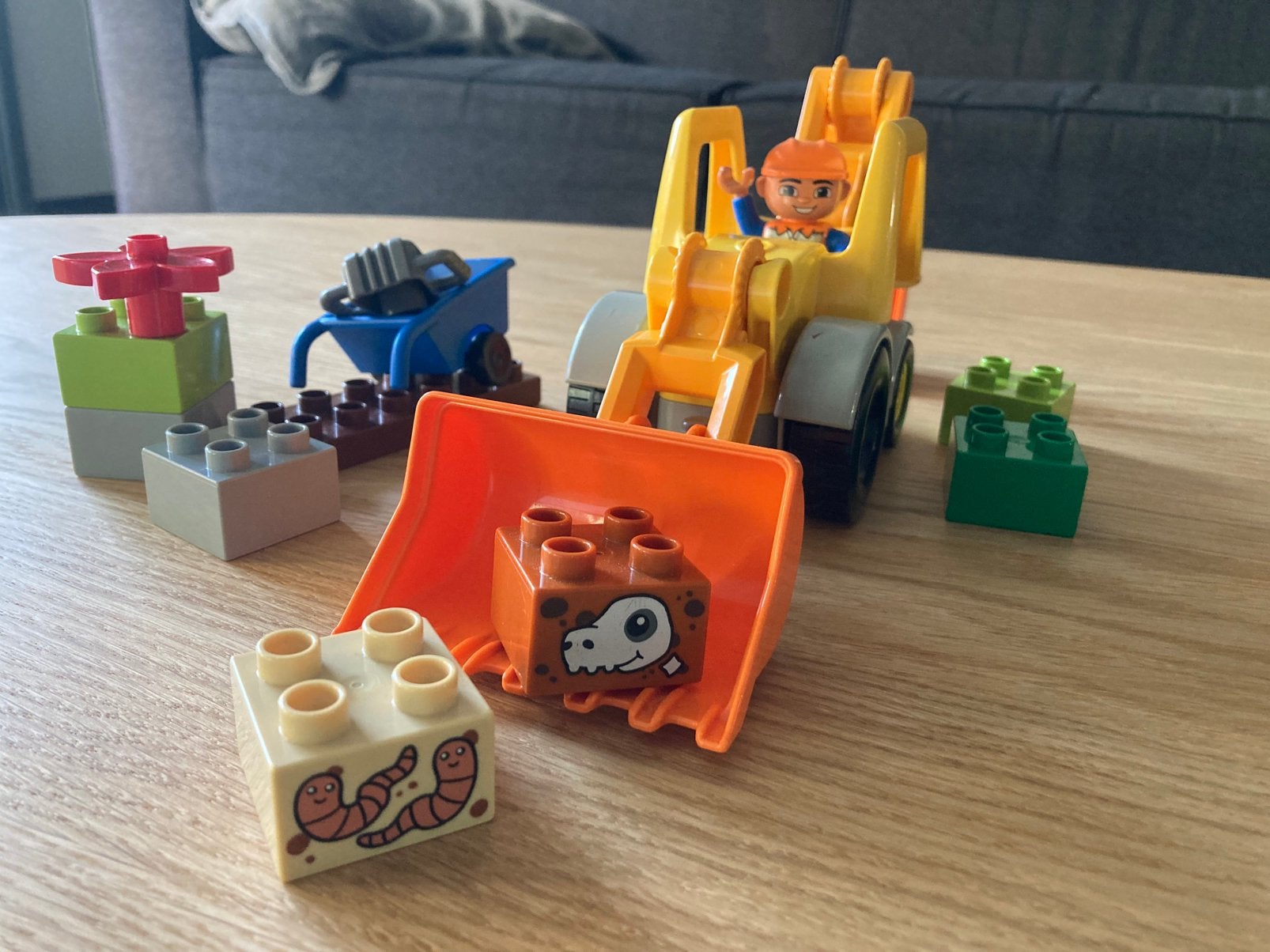 Lego Duplo Graafmachine (10811), Ophalen of Verzenden, Zo goed als nieuw, Duplo