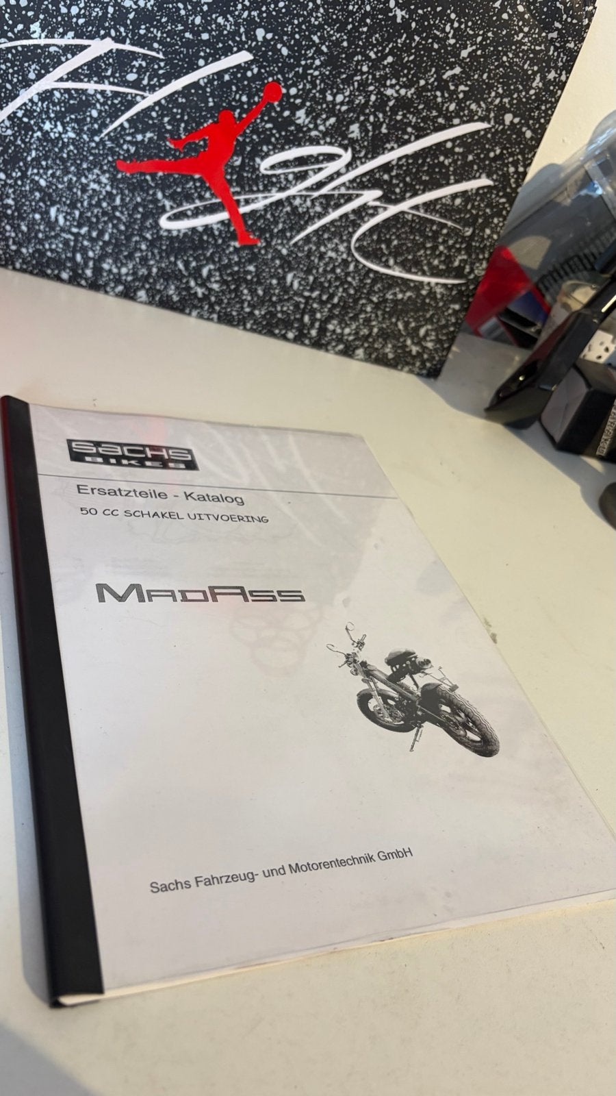 Sachs MadAss 50 CC Schakel Uitvoering Onderdelencatalogus, Fietsen en Brommers, Ophalen of Verzenden, Gebruikt, Overige typen
