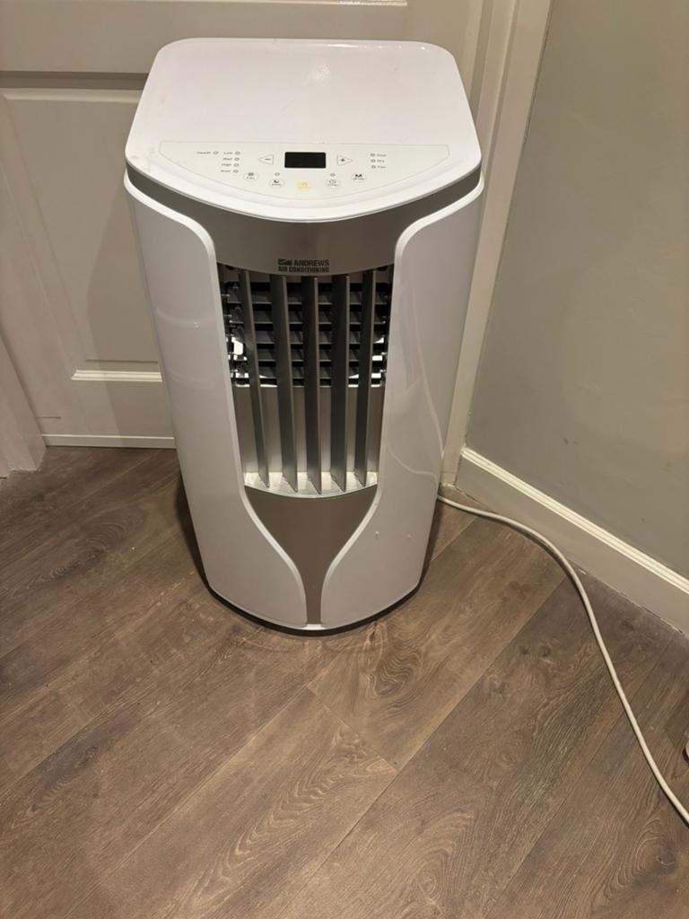 Airco andrews airconditioning, Witgoed en Apparatuur, Airco's, Ophalen of Verzenden, Zo goed als nieuw, Wandairco, 3 snelheden of meer