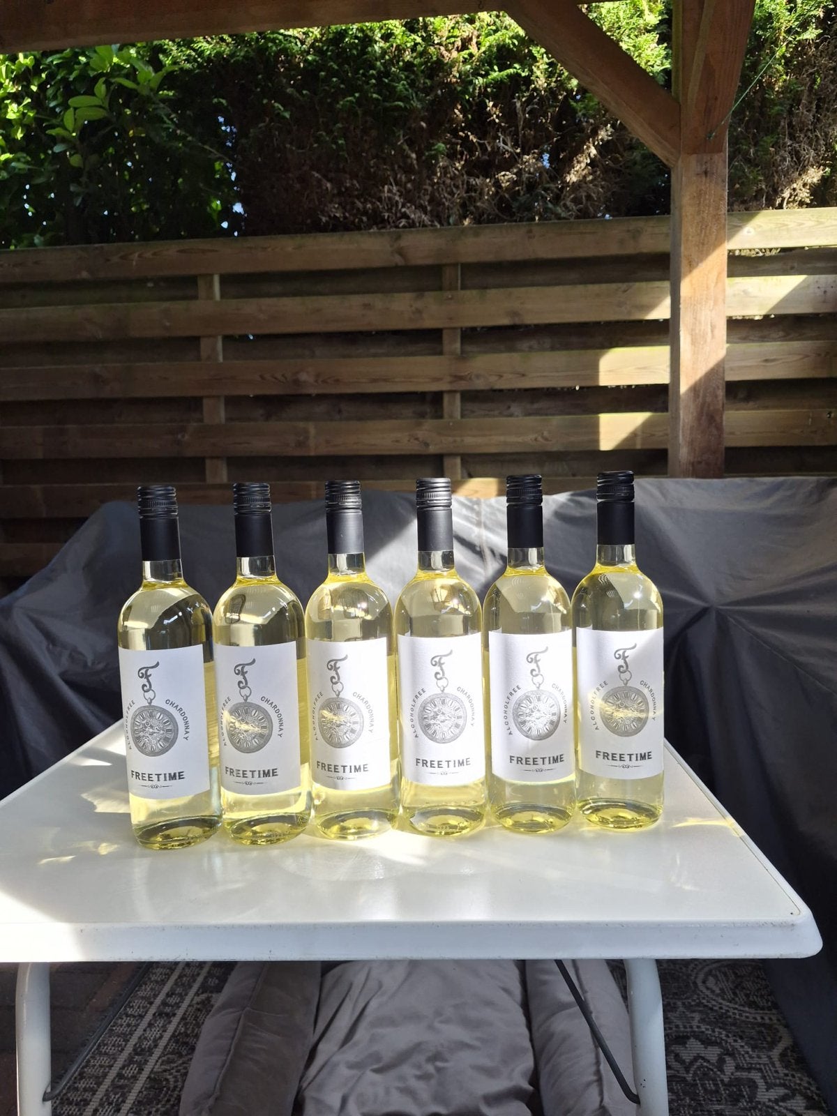 6 flessen alcoholvrije Chardonnay - Freetime, Ophalen, Nieuw, Witte wijn