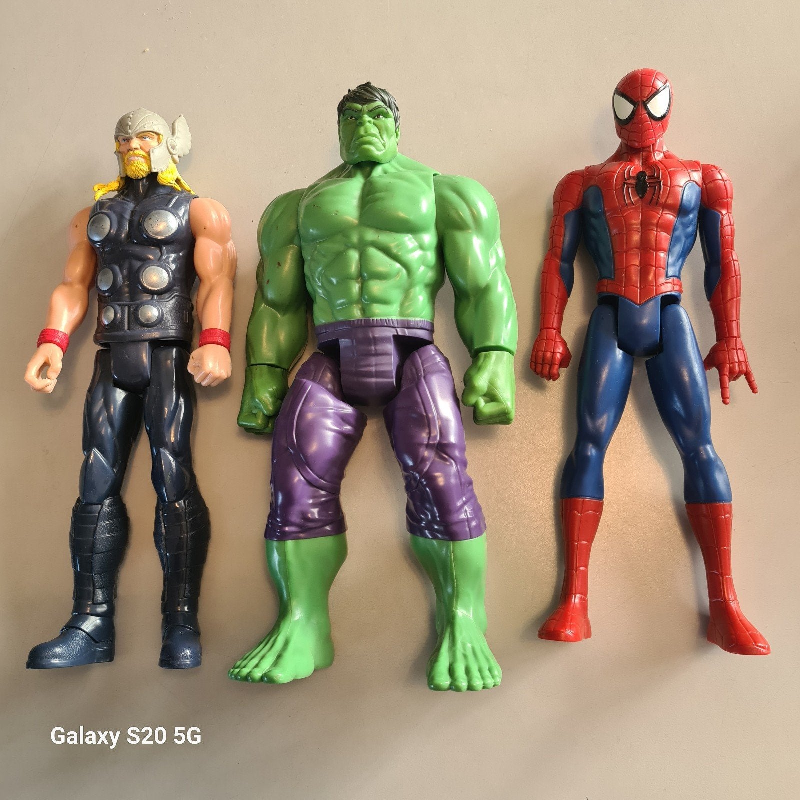 Marvel Actiefiguren: Thor, Hulk, Spiderman, Captain America, Ophalen of Verzenden, Nieuw