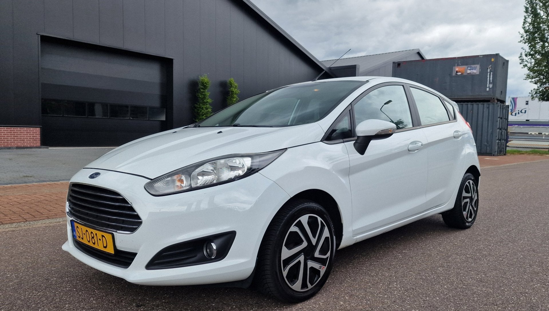Ford Fiesta 1.0 Titanium AIRCO 2 X SLEUTELS ELEC.PAKET, Voorwielaandrijving, 101 pk, Euro 6, Wit