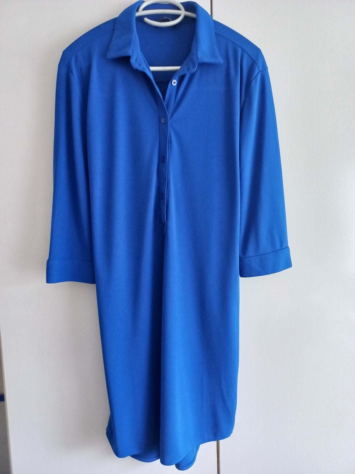 Kobaltblauwe blousejurk, Norah, Kleding | Dames, Jurken, Blauw, Nieuw, Ophalen of Verzenden, Knielengte