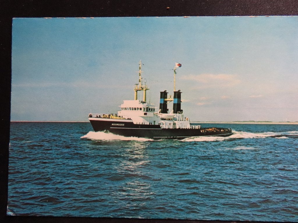 ansichtkaart sleepboot "Noord zee "Smit & co, Verzamelen, Ophalen of Verzenden, Gebruikt, Motorboot, Kaart, Foto of Prent