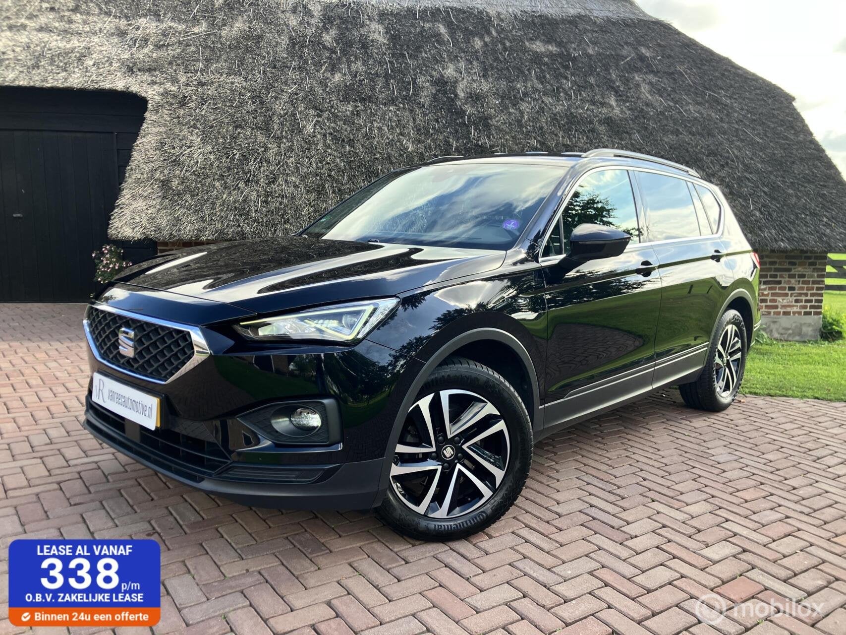 Seat Tarraco 1.5 TSI Style 7p. Als Nieuw /Trekhaak, Auto's, Voorwielaandrijving, 4 cilinders, 150 pk, 7 stoelen