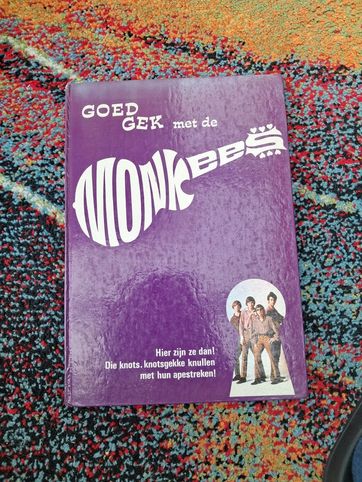 Goed Gek met de Monkees - Vintage Fanboek, Boeken, Ophalen of Verzenden, Gelezen, Muziek, Film of Tv