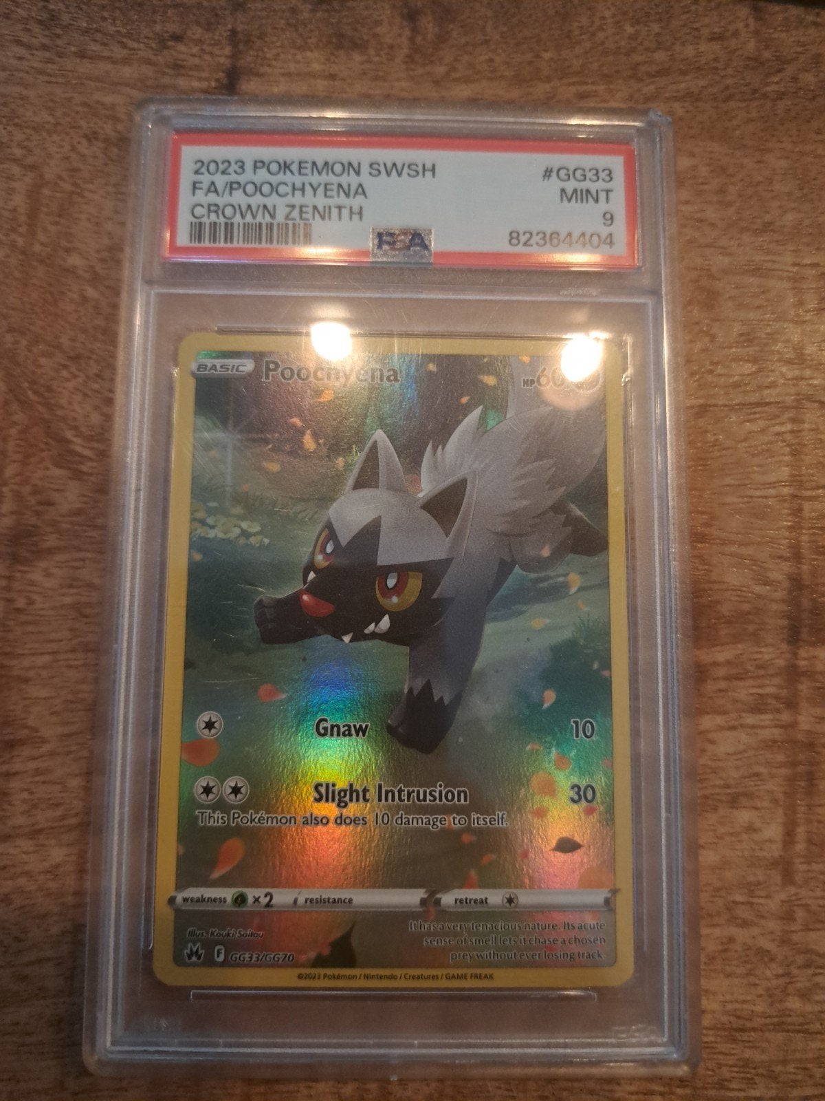 Psa 9 Poochyena, Ophalen of Verzenden, Zo goed als nieuw