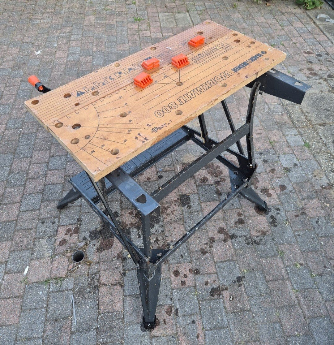 Black & Decker Workmate 800 Werkbank, Ophalen, Gebruikt