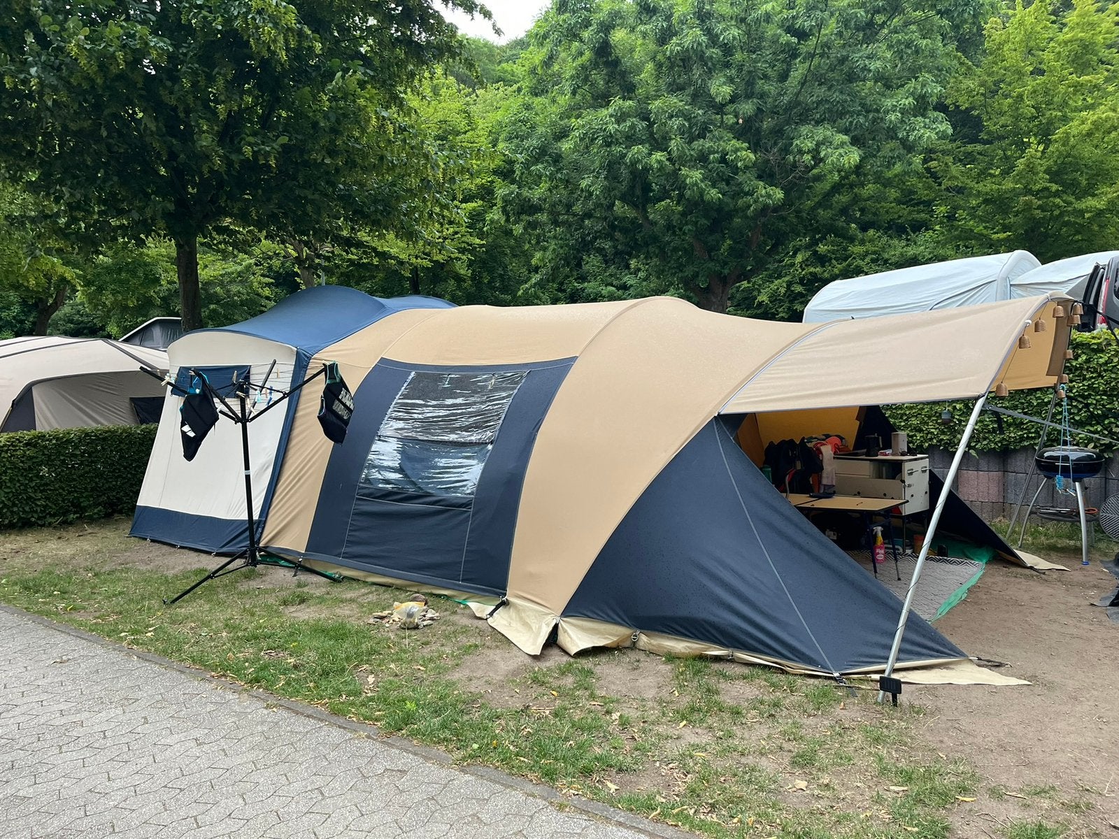 Cabanon stratos vouwwagen, Ophalen, Beige, Cabanon, Aanwezig