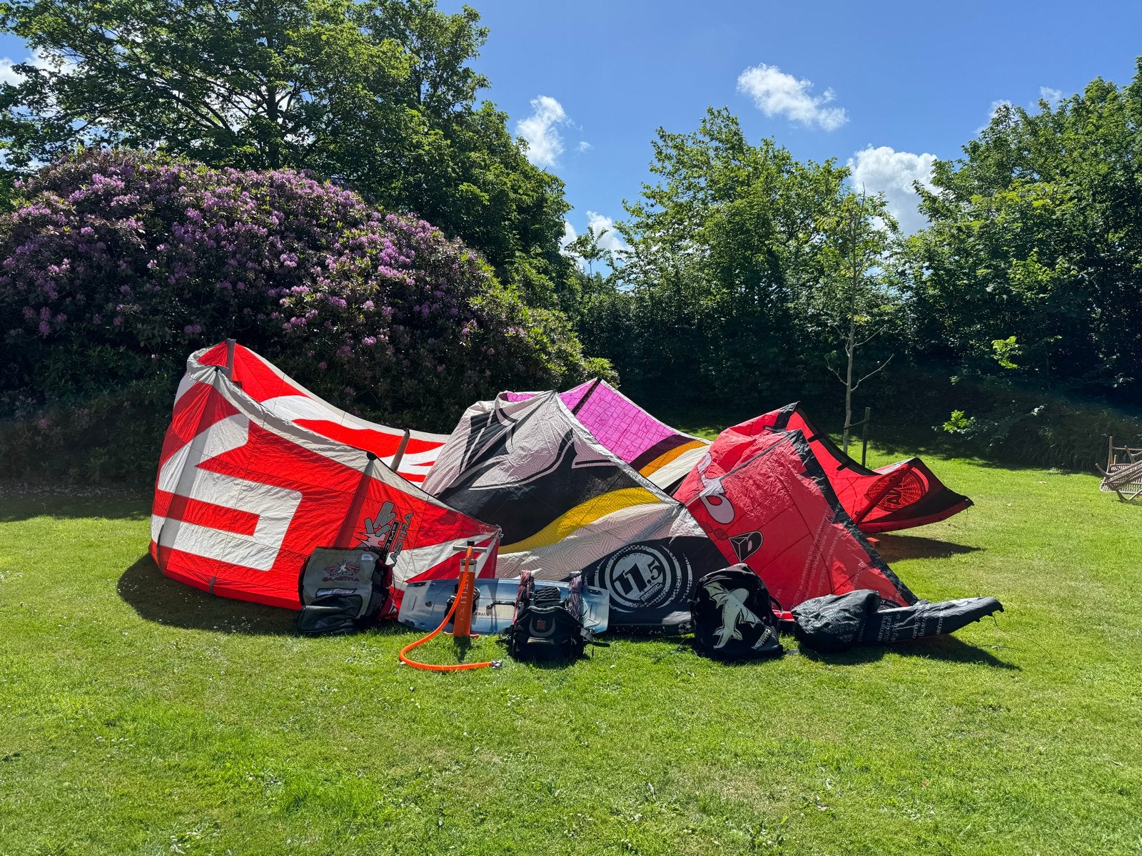 Complete Kitesurf Set - Ideaal voor starters, Watersport en Boten, Kitesurfen, Ophalen, Gebruikt, Kitesurf-set, Twintip