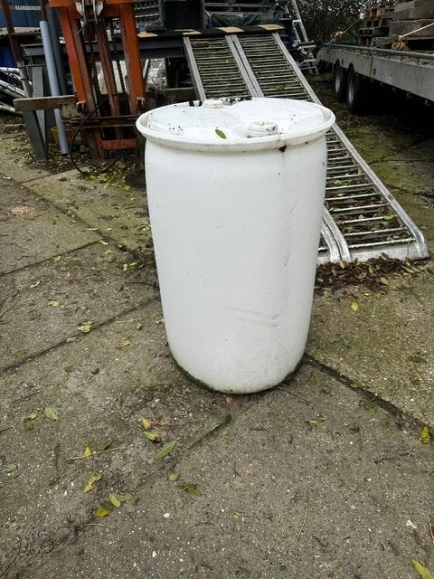 Vat 200L - opslag, Ophalen, Gebruikt