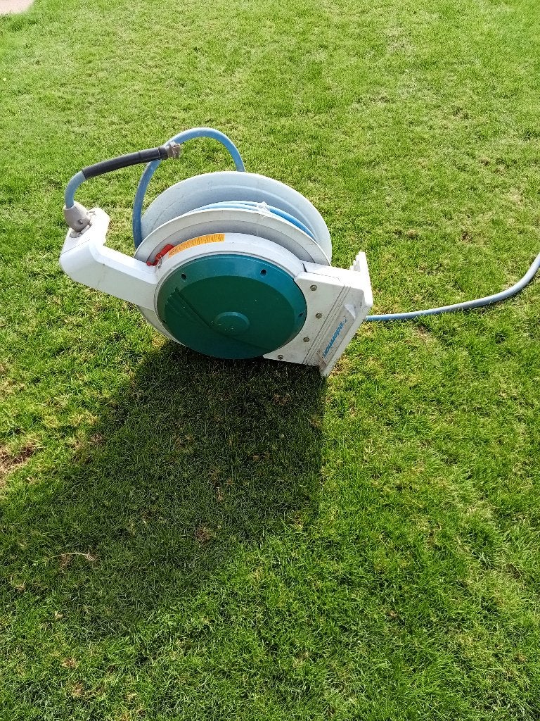 Stalen Haspel 20 meter 3/4, Ophalen, Gebruikt